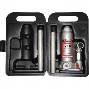 Домкрат гидравлический бутылочный, 2 т, высота подъема 181-345 мм, в пластиковый кейсе Matrix Master, ( 50750 ) Домкрат гидравлический бутылочный, 2 т, высота подъема 181-345 мм, в пластиковый кейсе Matrix Master, ( 50750 )