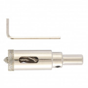 Сверло алмазное по керамограниту, 20 х 67 мм, трехгранный хвостовик Matrix, ( 726203 ) Сверло алмазное по керамограниту, 20 х 67 мм, трехгранный хвостовик Matrix, ( 726203 )