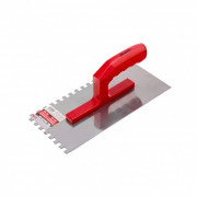 Гладилка стальная, 280 x 130 мм, зеркальная полировка, пластмастмассовая ручка, зуб 8 x 8 мм Matrix ( 86778 ) Гладилка стальная, 280 x 130 мм, зеркальная полировка, пластмастмассовая ручка, зуб 8 x 8 мм Matrix ( 86778 )