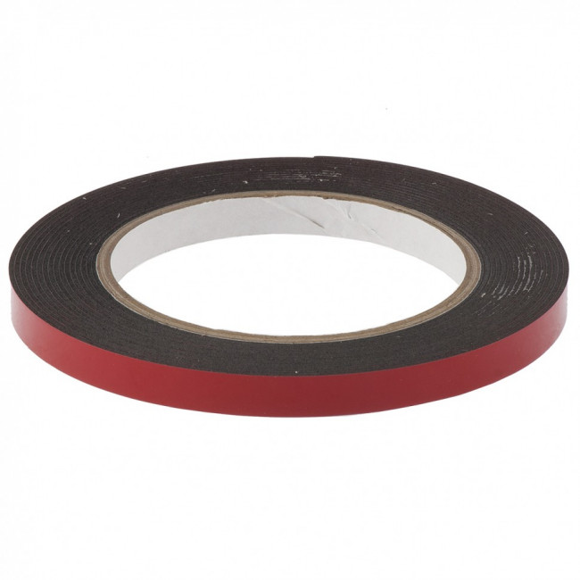 Лента клейкая на вспененной основе, двусторонняя черная УСИЛЕННАЯ, 9 мм х 5 м Matrix, ( 89082 ) Лента клейкая на вспененной основе, двусторонняя черная УСИЛЕННАЯ, 9 мм х 5 м Matrix, ( 89082 )