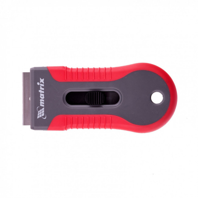 Скребок с двухкомпонентной рукояткой, выдвижное сменное лезвие Matrix, ( 79547 ) Скребок с двухкомпонентной рукояткой, выдвижное сменное лезвие Matrix, ( 79547 )