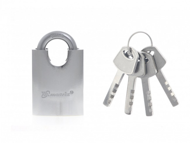 Замок навесной, защищенная дужка 50 мм Matrix, ( 91804 ) Замок навесной, защищенная дужка 50 мм Matrix, ( 91804 )