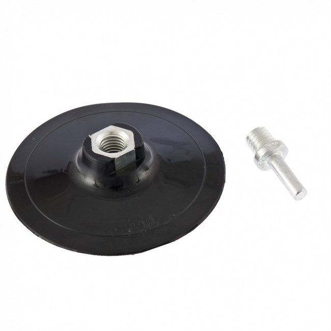 Насадка для дрели и УШМ с липучкой, 125 мм, усиленная (TPU) Matrix, ( 76238 ) Насадка для дрели и УШМ с липучкой, 125 мм, усиленная (TPU) Matrix, ( 76238 )