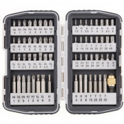 Набор бит, магнитный адаптер, CrV, пластиковый бокс, 64 шт Matrix, ( 11327 ) Набор бит, магнитный адаптер, CrV, пластиковый бокс, 64 шт Matrix, ( 11327 )