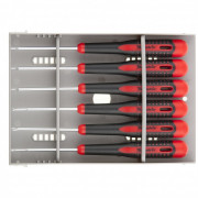 Набор отверток для точных работ Fusion, двухкомпонентная рукоятка, 6 шт, в пластиковом пенале Matrix, ( 13361 ) Набор отверток для точных работ Fusion, двухкомпонентная рукоятка, 6 шт, в пластиковом пенале Matrix, ( 13361 )