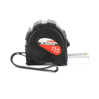 Рулетка Black, 7,5 м х 25 мм, обрезиненный корпус Matrix, ( 31015 ) Рулетка Black, 7,5 м х 25 мм, обрезиненный корпус Matrix, ( 31015 )