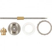 Ремкомплект для краскораспылителя 4 предмета : сопло 1,2 мм + игла + форсунка + зажим сопло Matrix, ( 57380 ) Ремкомплект для краскораспылителя 4 предмета : сопло 1,2 мм + игла + форсунка + зажим сопло Matrix, ( 57380 )