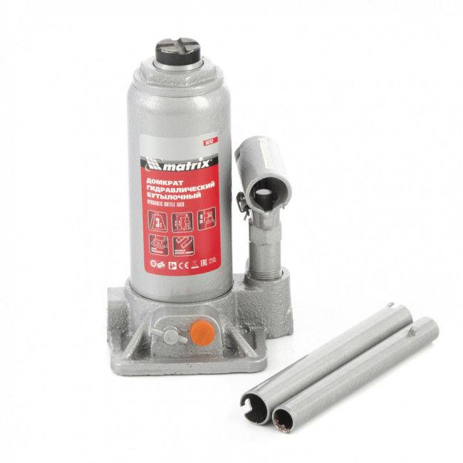 Домкрат гидравлический бутылочный, 3 т, h подъема 178-343 мм Matrix, ( 50762 ) Домкрат гидравлический бутылочный, 3 т, h подъема 178-343 мм Matrix, ( 50762 )