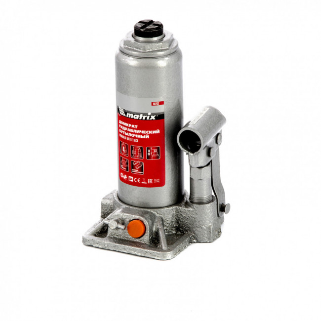 Домкрат гидравлический бутылочный, 4 т, h подъема 194-372 мм Matrix, ( 50763 ) Домкрат гидравлический бутылочный, 4 т, h подъема 194-372 мм Matrix, ( 50763 )