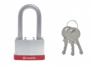 Замок навесной, 65 мм, удлиненная дужка Matrix, ( 91811 ) Замок навесной, 65 мм, удлиненная дужка Matrix, ( 91811 )