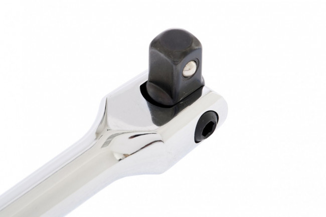 Вороток однорычажный, 380 мм, с квадратом 1/2 на шарнире, CrV, хромированный Matrix Master, ( 14066 ) Вороток однорычажный, 380 мм, с квадратом 1/2 на шарнире, CrV, хромированный Matrix Master, ( 14066 )