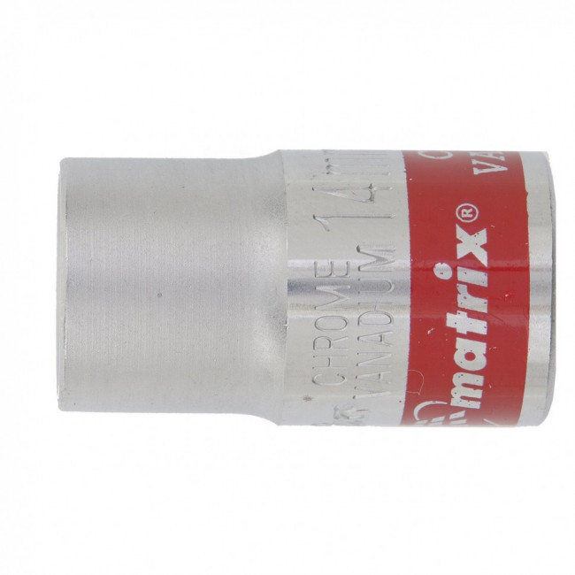 Головка торцевая, 15 мм, двенадцатигранная, CrV, под квадрат 1/2, хромированная Matrix Master, ( 13689 ) Головка торцевая, 15 мм, двенадцатигранная, CrV, под квадрат 1/2, хромированная Matrix Master, ( 13689 )