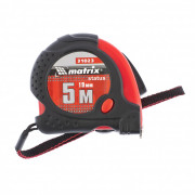 Рулетка Status Magnet fixation, 5 м х 19 мм, обрезиненный корпус, зацеп с магнитом Matrix, ( 31023 ) Рулетка Status Magnet fixation, 5 м х 19 мм, обрезиненный корпус, зацеп с магнитом Matrix, ( 31023 )