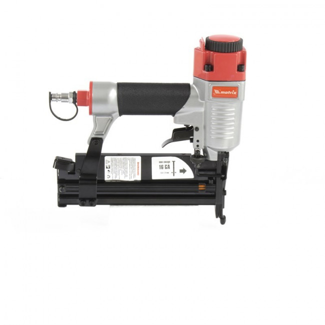 Нейлер-степлер пневматический 3 в 1, с регулировкой глубины забивания, гвозди 18GA, гвозди 16GA, скобы 18 GA Matrix, ( 57427 ) Нейлер-степлер пневматический 3 в 1, с регулировкой глубины забивания, гвозди 18GA, гвозди 16GA, скобы 18 GA Matrix, ( 57427 )