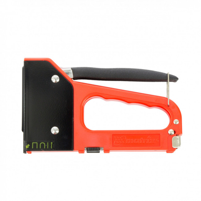 Степлер мебельный 4-функциональный пластиковый, тип скобы: 53, 28, 300, 500, 6-14 мм Matrix Master, ( 40905 ) Степлер мебельный 4-функциональный пластиковый, тип скобы: 53, 28, 300, 500, 6-14 мм Matrix Master, ( 40905 )