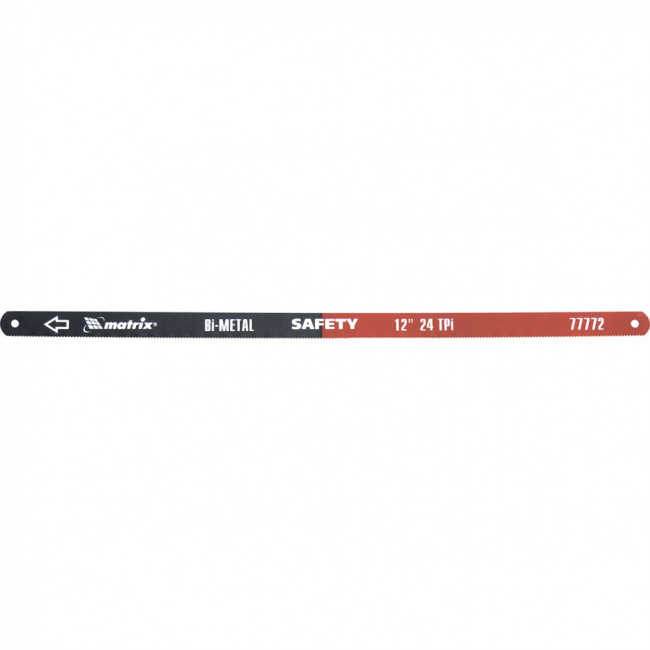 Полотна для ножовки по металлу, 300 мм, 24 TPI, биметаллическое, 2 шт Matrix, ( 77772 ) Полотна для ножовки по металлу, 300 мм, 24 TPI, биметаллическое, 2 шт Matrix, ( 77772 )