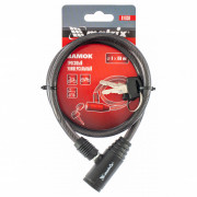 Замок тросовый универсальный, 8 х 650 мм Matrix, ( 91830 ) Замок тросовый универсальный, 8 х 650 мм Matrix, ( 91830 )