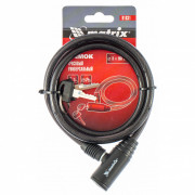 Замок тросовый универсальный, 8 х 960 мм Matrix, ( 91831 ) Замок тросовый универсальный, 8 х 960 мм Matrix, ( 91831 )