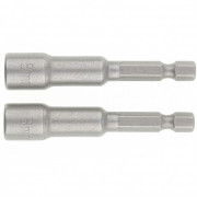 Биты с торцевыми головками 8 мм, 65 мм, 2 шт Matrix, ( 11573 ) Биты с торцевыми головками 8 мм, 65 мм, 2 шт Matrix, ( 11573 )