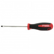 Отвертка Profi, SL5,5 х 100 мм, S2, двухкомпонентная рукоятка Matrix, ( 11814 )