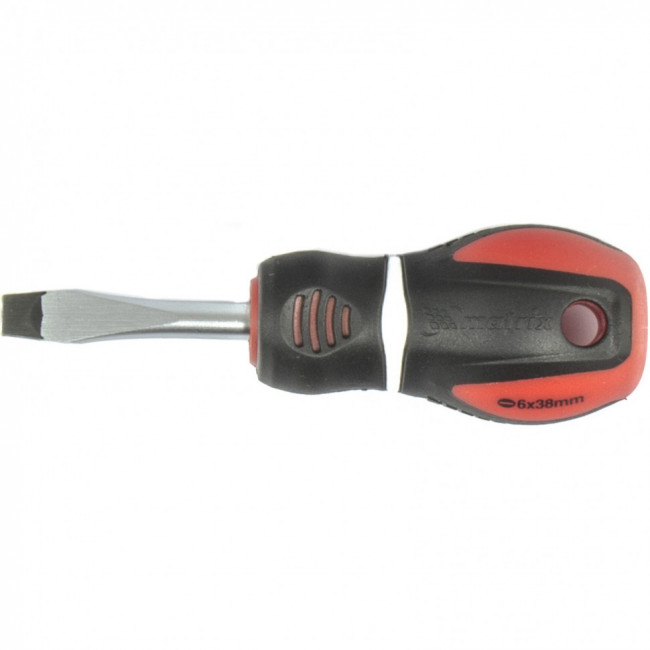 Отвертка "Era", SL6 х 38 мм, CrV, трехкомпонентная рукоятка Matrix, ( 12088 ) Отвертка "Era", SL6 х 38 мм, CrV, трехкомпонентная рукоятка Matrix, ( 12088 )