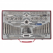 Набор метчиков и плашек М2-М20, 65 шт, металлический кейс Matrix, ( 773065 ) Набор метчиков и плашек М2-М20, 65 шт, металлический кейс Matrix, ( 773065 )