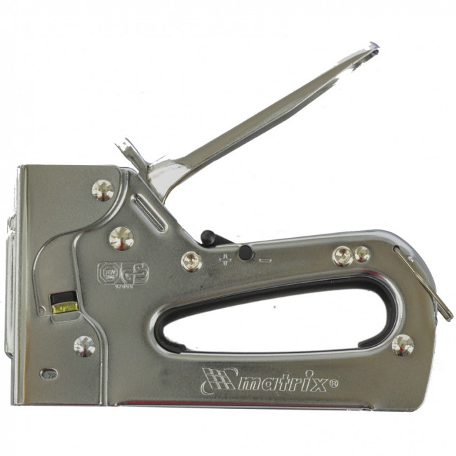 Степлер мебельный металлический регулируемый, тип скобы 53, 6-14 мм Matrix Professional, ( 40913 ) Степлер мебельный металлический регулируемый, тип скобы 53, 6-14 мм Matrix Professional, ( 40913 )