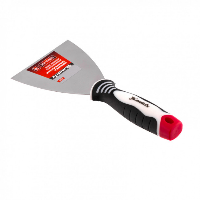 Шпательная лопатка из нержавеющей стали, 100 мм, трехкомпонентная ручка Matrix ( 85536 ) Шпательная лопатка из нержавеющей стали, 100 мм, трехкомпонентная ручка Matrix ( 85536 )