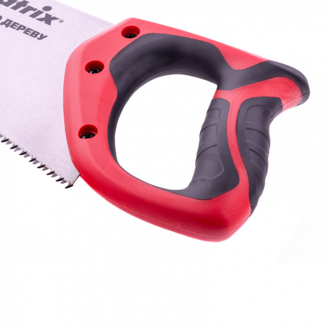 Ножовка по дереву, 400 мм, 7-8 TPI, зуб-3D, каленый зуб, двухкомпонентная рукоятка Matrix, ( 23540 ) Ножовка по дереву, 400 мм, 7-8 TPI, зуб-3D, каленый зуб, двухкомпонентная рукоятка Matrix, ( 23540 )