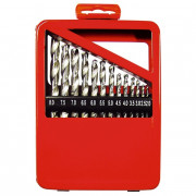 Набор сверл по металлу, 1-10 мм (через 0,5 мм), HSS, 19 шт, металлическая коробка, цилиндрический хвостовик Matrix, ( 72388 ) Набор сверл по металлу, 1-10 мм (через 0,5 мм), HSS, 19 шт, металлическая коробка, цилиндрический хвостовик Matrix, ( 72388 )