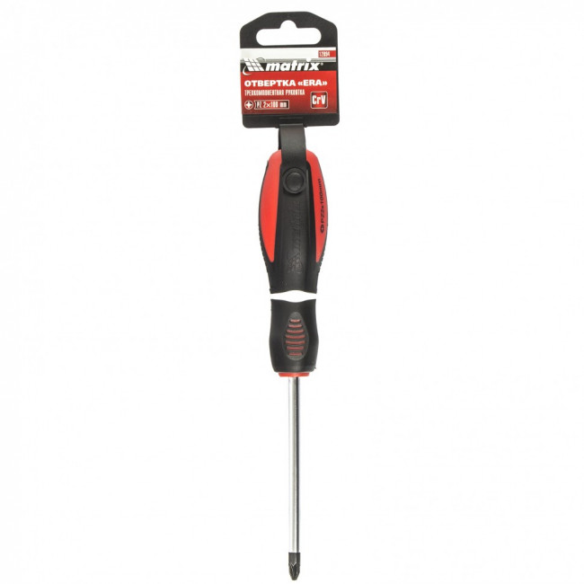 Отвертка "Era", PZ2 x 100 мм, CrV, трехкомпонентная рукоятка Matrix, ( 12094 ) Отвертка "Era", PZ2 x 100 мм, CrV, трехкомпонентная рукоятка Matrix, ( 12094 )