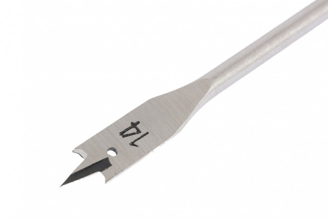 Сверло по дереву перовое, 14 мм, шестигранный хвостовик Matrix, ( 70409 ) Сверло по дереву перовое, 14 мм, шестигранный хвостовик Matrix, ( 70409 )