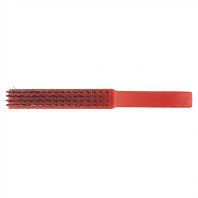 Щетка зачистная четырехрядная, закаленная прямая проволока с пластиковой ручкой Matrix, ( 74814 ) Щетка зачистная четырехрядная, закаленная прямая проволока с пластиковой ручкой Matrix, ( 74814 )