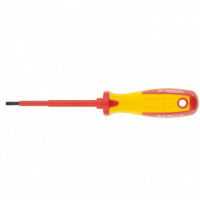 Отвертка Insulated, SL3 x 80 мм, CrMo, до 1000 В, двухкомпонентная рукоятка Matrix Professional, ( 12914 )