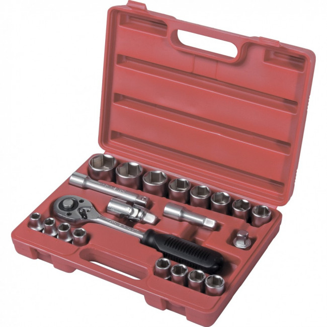 Набор слесарно-монтажный с квадратом 1/2, 21 предмет Matrix Master, ( 13521 ) Набор слесарно-монтажный с квадратом 1/2, 21 предмет Matrix Master, ( 13521 )