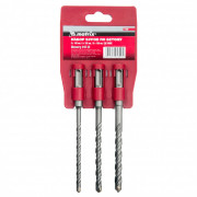 Набор буров по бетону, 6 х 160,8 х 160,10 х 160 мм, 3 шт, на подвесной карте, SDS Plus Matrix, ( 71099 ) Набор буров по бетону, 6 х 160,8 х 160,10 х 160 мм, 3 шт, на подвесной карте, SDS Plus Matrix, ( 71099 )