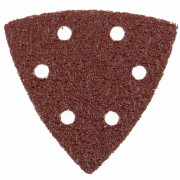 Треугольник абразивный на ворсовой подложке под "липучку", перфорированный, P 40, 93 мм, 5 шт Matrix, ( 73857 ) Треугольник абразивный на ворсовой подложке под "липучку", перфорированный, P 40, 93 мм, 5 шт Matrix, ( 73857 )