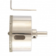 Сверло алмазное по керамограниту, 65 х 67 мм, трехгранный хвостовик Matrix, ( 726653 ) Сверло алмазное по керамограниту, 65 х 67 мм, трехгранный хвостовик Matrix, ( 726653 )