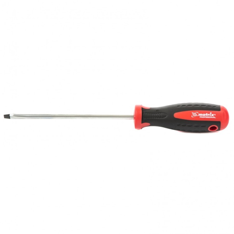 Отвертка Profi, SL6,5 х 150 мм, S2, двухкомпонентная рукоятка Matrix, ( 11824 )