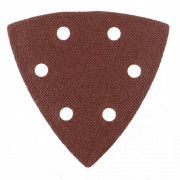 Треугольник абразивный на ворсовой подложке под "липучку", перфорированный, P 80, 93 мм, 5 шт Matrix, ( 73859 ) Треугольник абразивный на ворсовой подложке под "липучку", перфорированный, P 80, 93 мм, 5 шт Matrix, ( 73859 )