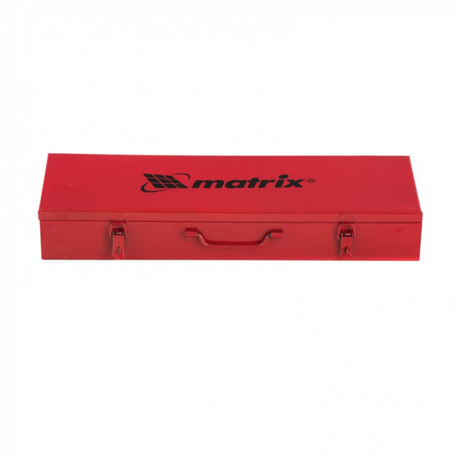 Набор торцевых головок, квадрат 3/4, 12 гранные головки 19 х 50 мм, 20 предметов, в металлическом боксе Matrix, ( 13536 ) Набор торцевых головок, квадрат 3/4, 12 гранные головки 19 х 50 мм, 20 предметов, в металлическом боксе Matrix, ( 13536 )