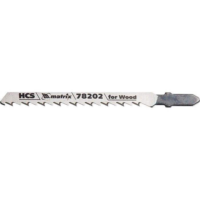 Полотна для электролобзика по дереву, 3 шт, T101D, 75 х 4,0 мм, HCS Matrix Professional, ( 78202 )