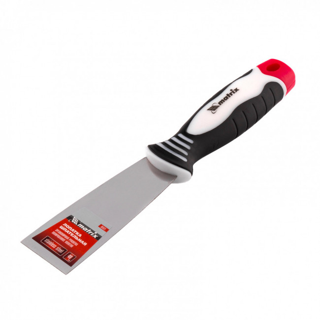 Шпательная лопатка из нержавеющей стали, 40 мм, трехкомпонентная ручка Matrix ( 85531 ) Шпательная лопатка из нержавеющей стали, 40 мм, трехкомпонентная ручка Matrix ( 85531 )