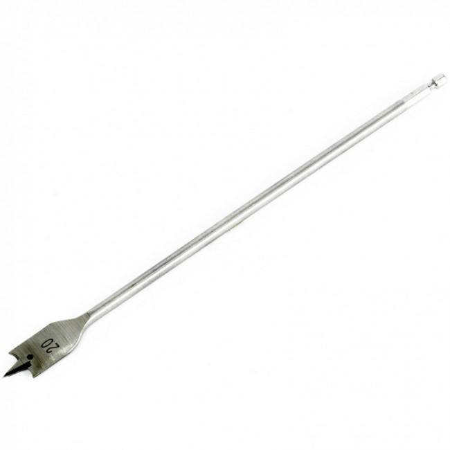 Сверло по дереву перовое удлиненное, 20 х 300 мм, шестигранный хвостовик Matrix, ( 704020 ) Сверло по дереву перовое удлиненное, 20 х 300 мм, шестигранный хвостовик Matrix, ( 704020 )