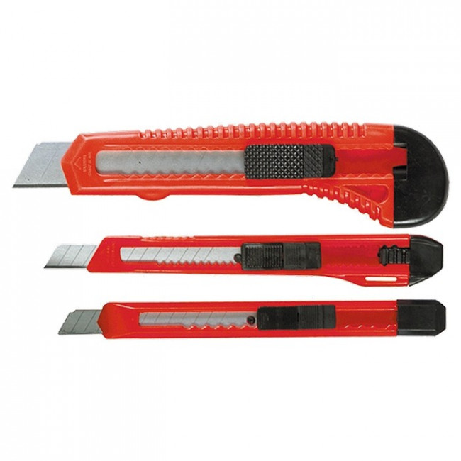 Набор ножей, выдвижные лезвия, 9-9-18 мм, 3 шт, Matrix, ( 78985 ) Набор ножей, выдвижные лезвия, 9-9-18 мм, 3 шт, Matrix, ( 78985 )