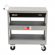 Тележка инструментальная, 737 х 383 х 668 мм, 3-секционная, с ящиком Matrix, ( 567345 )