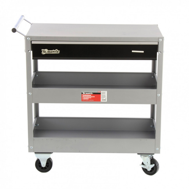 Тележка инструментальная, 737 х 383 х 668 мм, 3-секционная, с ящиком Matrix, ( 567345 ) Тележка инструментальная, 737 х 383 х 668 мм, 3-секционная, с ящиком Matrix, ( 567345 )