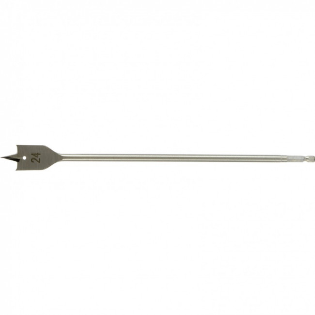 Сверло по дереву перовое удлиненное, 24 х 300 мм, шестигранный хвостовик Matrix, ( 704024 ) Сверло по дереву перовое удлиненное, 24 х 300 мм, шестигранный хвостовик Matrix, ( 704024 )