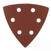 Треугольник абразивный на ворсовой подложке под "липучку", перфорированный, P 180, 93 мм, 5 шт Matrix, ( 73864 ) Треугольник абразивный на ворсовой подложке под "липучку", перфорированный, P 180, 93 мм, 5 шт Matrix, ( 73864 )