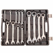 Набор ключей комбинированных, трещоточных 13 шт. Matrix ( 14797 ) Набор ключей комбинированных, трещоточных 13 шт. Matrix ( 14797 )